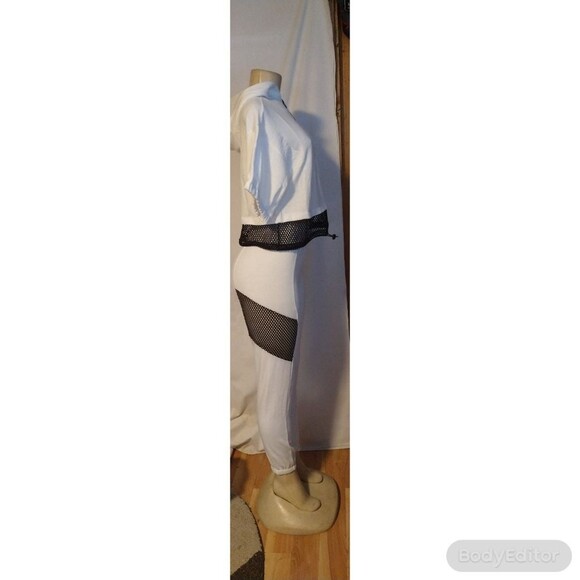 Black And White Pantsuit S - Picture 6 of 11